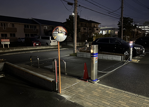 カーブミラー設置